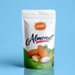 Satvikk Almond Salted & Roasted 100g