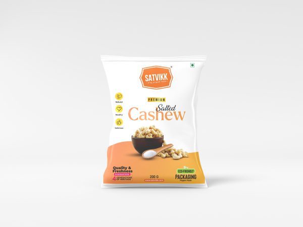 Satvikk Premium Salted Cashew 200g